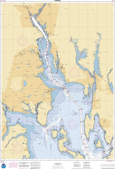 NOAA Nautical Chart 13224: Providence River and Head of Narragansett Bay
